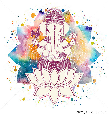 Ganesha god vectorのイラスト素材 [29536763] - PIXTA