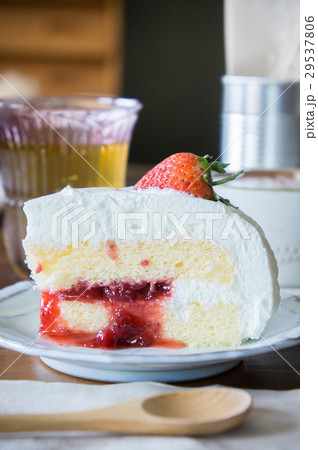 coffee cup and cake strawberry and relax time coffee cup and cake strawberry and relax time 29537806