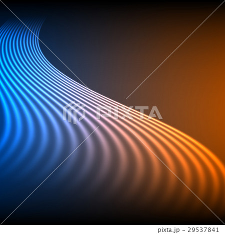 Bright shiny neon lines background 29537841