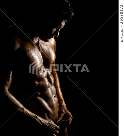muscular sexy guy 29538172