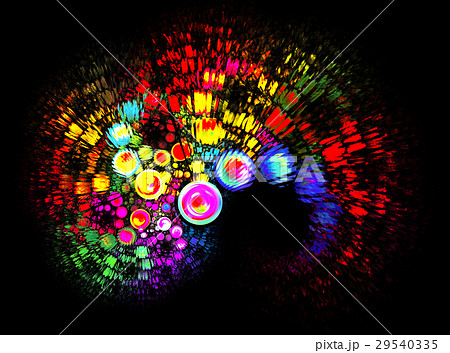 Abstract illustration of spray paint 29540335