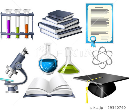 Science and education icons 29540740