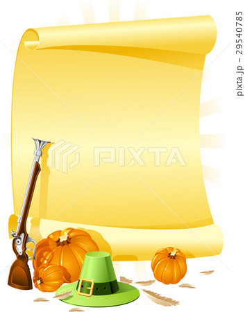Blank thanksgiving invitation with pumpkins Blank thanksgiving invitation with pumpkins 29540785