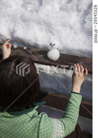 雪だるま作り 雪だるま作り 29545326