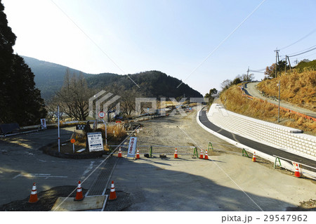地震による通行止め道路 29547962
