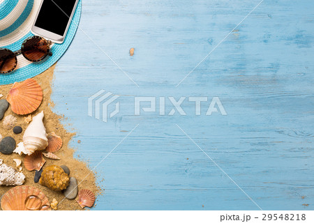 Summer objects for vacation 29548218