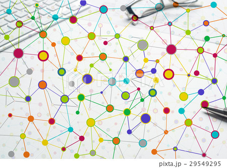 Colorful geometric backdrop Colorful geometric backdrop 29549295