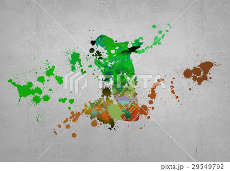 Abstract dancer Abstract dancer 29549792