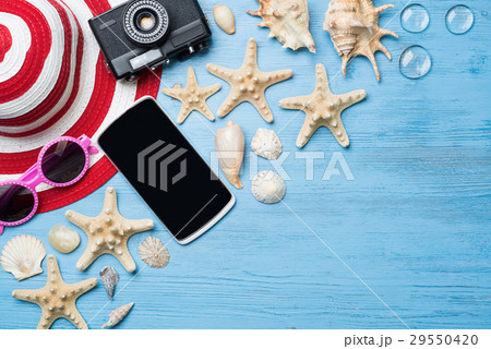 Summer objects for vacation Summer objects for vacation 29550420