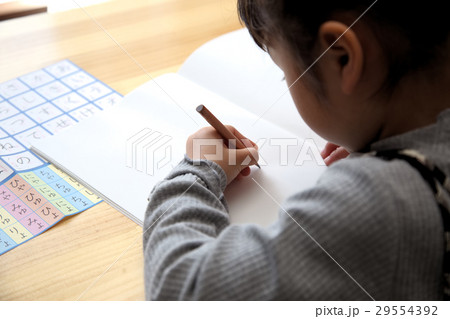 勉強する幼児　ｲﾒｰｼﾞ 29554392