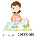 食器を洗う女性 29555465