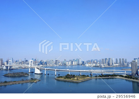 東京 都市風景 レインボーブリッジ 東京 都市風景 レインボーブリッジ 29556946