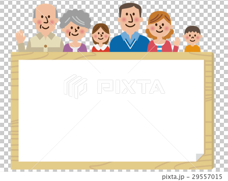 Three generations family vector 29557015