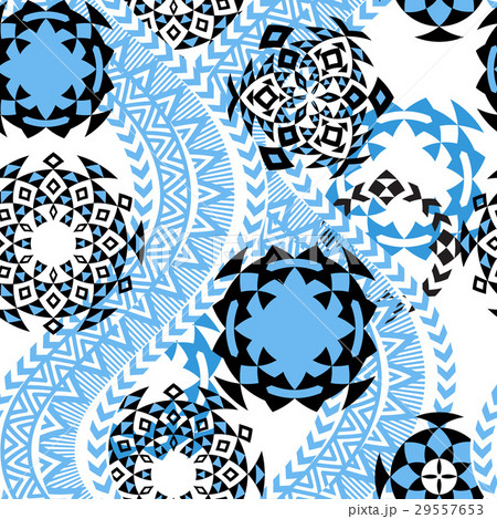 Ethnic background. Tribal seamless pattern . 29557653