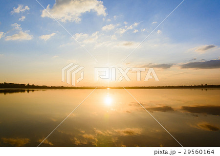 sunrise in the sea 29560164