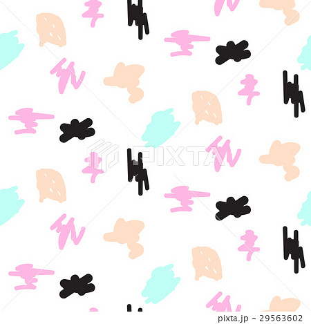 Abstract pastel color strokes seamless pattern. 29563602