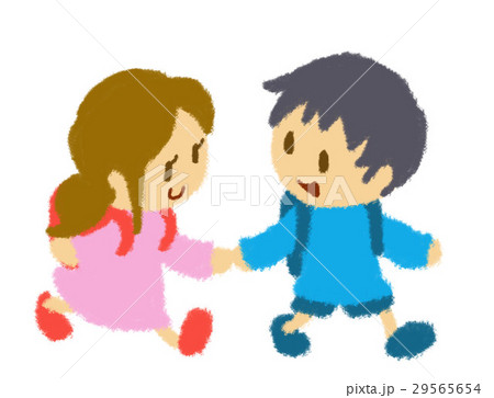 小学生の男の子と女の子 29565654