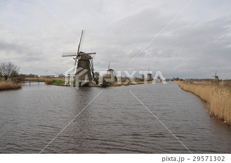 オランダの風車 29571302