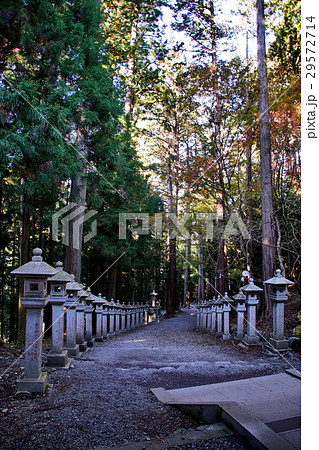 秩父三社・三峯神社　参道・随身門 （埼玉県 秩父市） 29572714