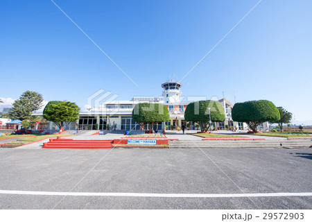 Pokhara airport gateway to trekking in Nepal  29572903