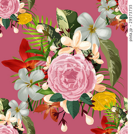 floral seamless pattern floral seamless pattern 29573735
