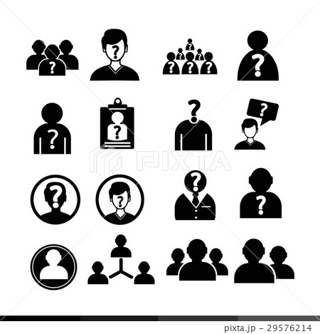 people icon illustration design 29576214