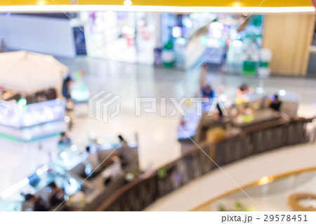 bokeh light background in Department store. 29578451