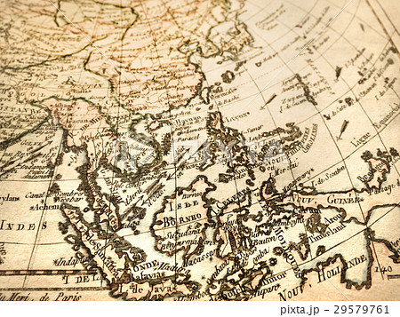アンティークの古地図 東南アジア アンティークの古地図 東南アジア 29579761