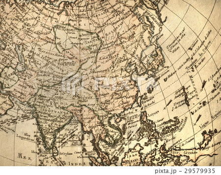 アンティークの古地図　アジア 29579935