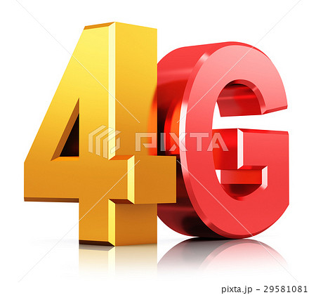 4G LTE wireless technology logo 4G LTE wireless technology logo 29581081