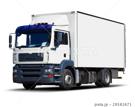 White delivery truck 29581671
