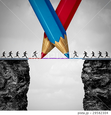 Drawing A Bridge Together Drawing A Bridge Together 29582304