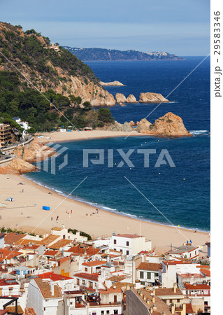 Tossa de Mar on Costa Brava in Spain 29583346