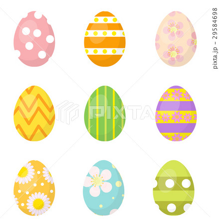 Easter eggs set of icons, design elements Easter eggs set of icons, design elements 29584698