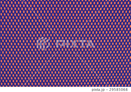 Blue nonwoven fabric on a orange 29585068