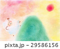 ひつじの冒険：パステル画 29586156
