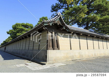 京都御所・築地塀 29587094