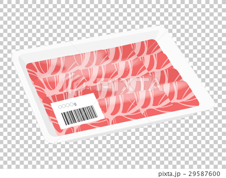 Meat Pack Stock Illustration
