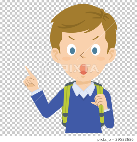 外国人　男性　上半身　イラスト 29588686