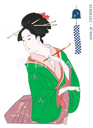 青楼芸者きせる 29590816