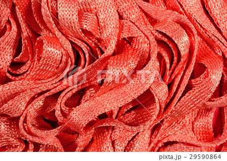 Orange stockinet ribbons background Orange stockinet ribbons background 29590864
