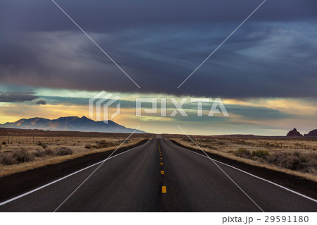 Road in prairie Road in prairie 29591180