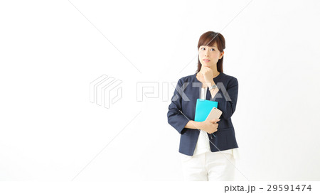 カジュアルビジネス・ミドル女性 29591474