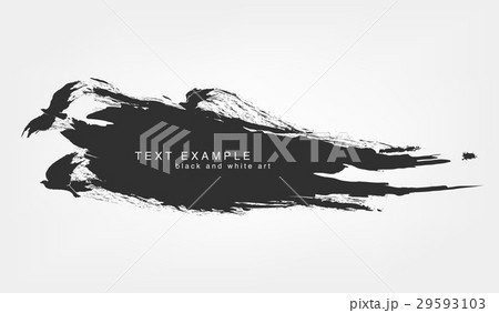 Abstract isolated line and brushstroke texture Abstract isolated line and brushstroke texture 29593103