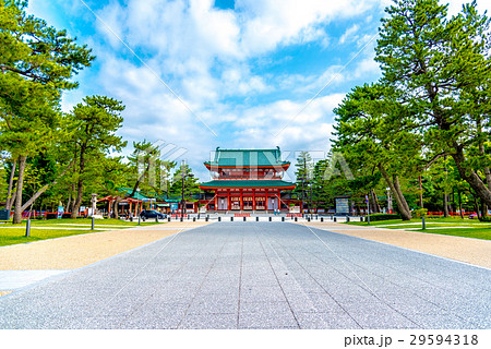 京都　平安神宮の応天門 29594318
