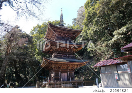 【旧国宝・現重要文化財】小山寺（富谷観音）三重塔 29594324