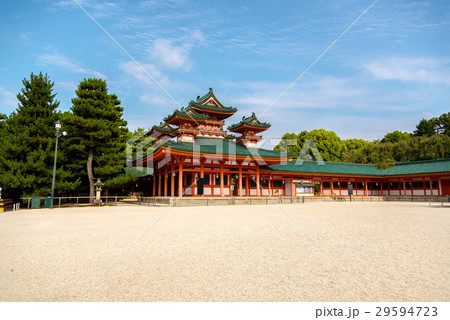 京都 平安神宮の白虎楼 京都 平安神宮の白虎楼 29594723