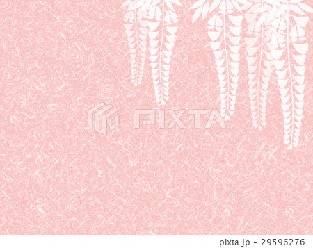 和紙に藤の花 和紙に藤の花 29596276