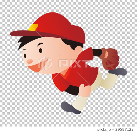 野球少年 野球 少年野球のイラスト素材