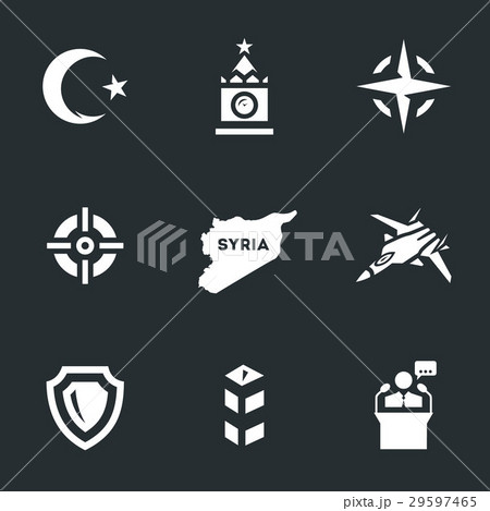 Vector Set of Plane crash Icons. Vector Set of Plane crash Icons. 29597465